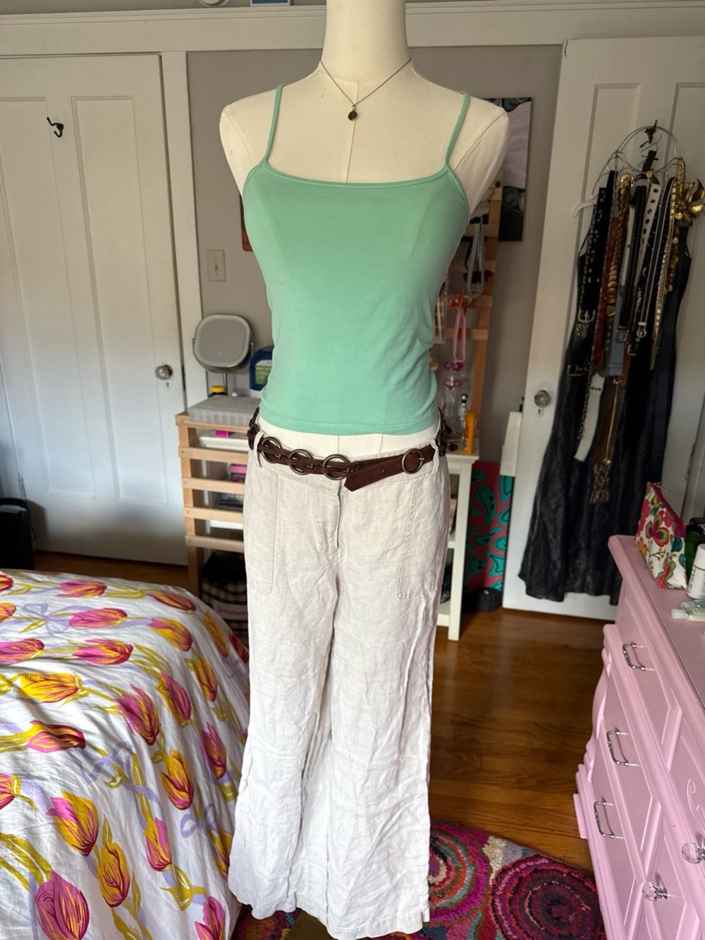Talbots Beige linen pants
